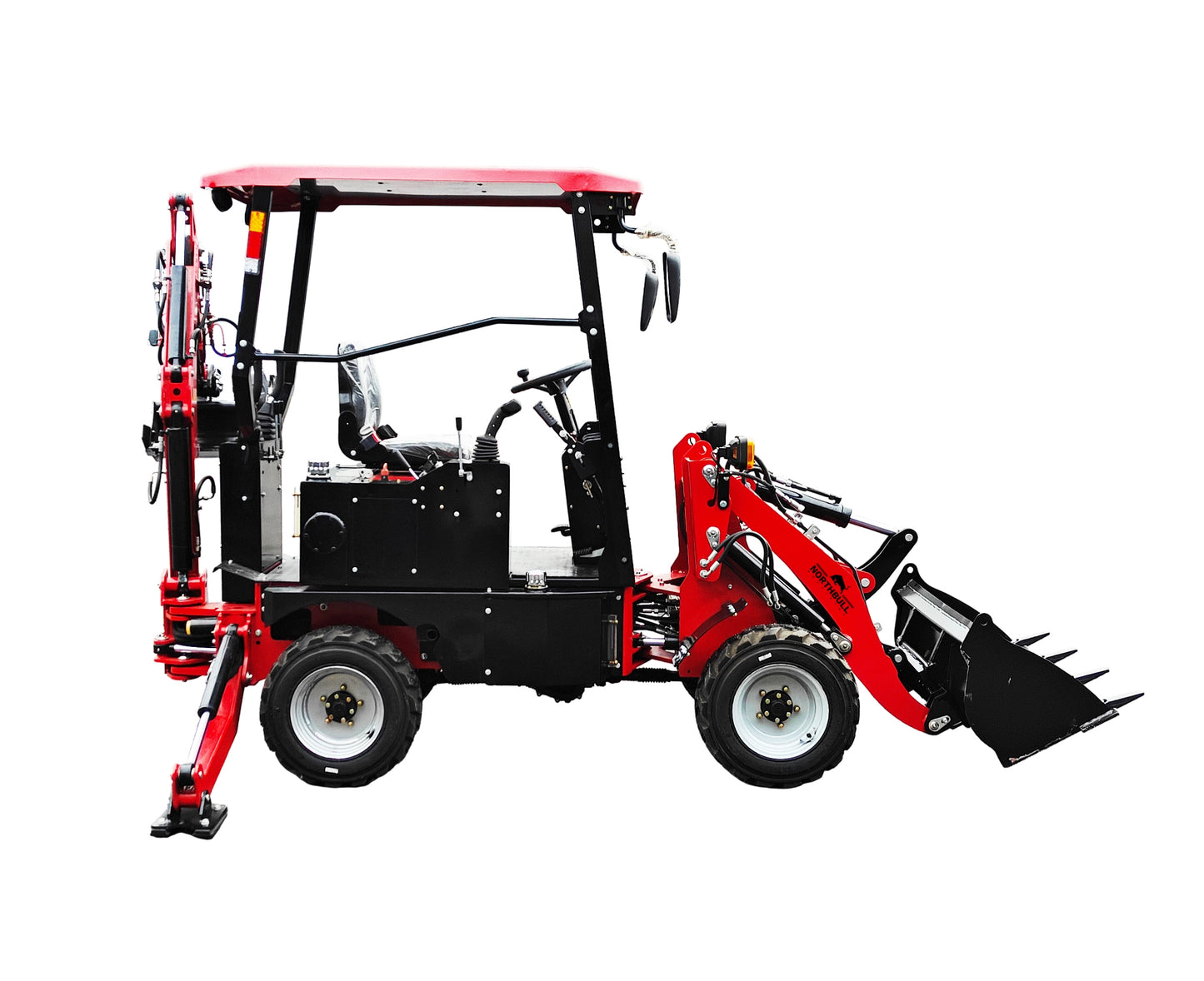 Minikuormaajakaivuri